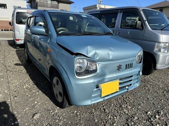 【静岡県島田市】スズキ、アルトの事故車を査定買取しました。