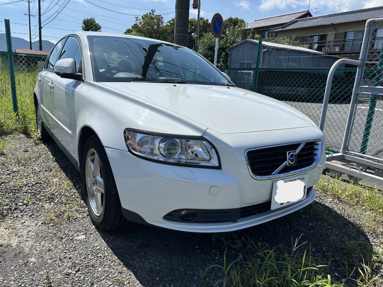 【静岡県焼津市】ボルボ、S40の冠水車（水没車）を査定、買取、廃車しました。