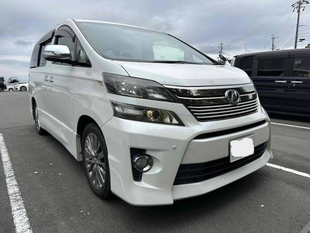 【静岡県藤枝市】トヨタ、ヴェルファイアの中古車を車買取しました。